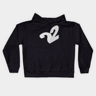 Isometric Number, Number Two Kids Hoodie